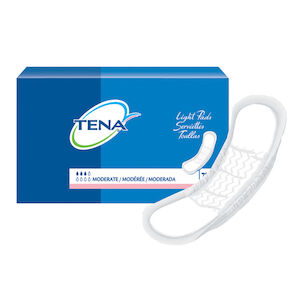 BC PAD 11" TENA F LGT WHT 3/72